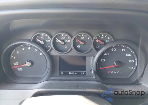 2021 Chevrolet Silverado 1500 4Wd Short Bed Custom из США, поврежденный, VIN 1GCPYBEK5MZ422702